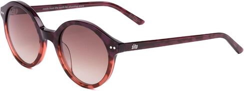 SITO SHADES Dixon Round Sunglasses Polarized/Non-Polar Opt. Men Women Designer Classic Retro Festival Concert 100 UV Protect in Saudi Arabia
