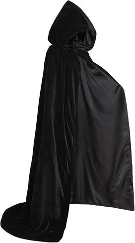 مقنعين كيب عباءة عكسها المخملية الساتان عصر النهضة القرون الوسطى هالوين عيد الميلاد تأثيري ازياء in Kuwait