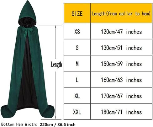 مقنعين كيب عباءة عكسها المخملية الساتان عصر النهضة القرون الوسطى هالوين عيد الميلاد تأثيري ازياء in Kuwait