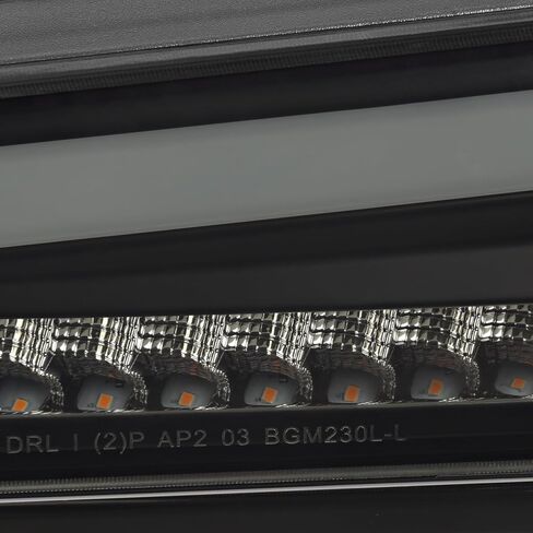 SPEC-D ضبط المصابيح الأمامية السوداء + أضواء الزاوية مع أنبوب LED متوافق مع 2004-2012 تشيفي كولورادو، جي إم سي كانيون يسار + مجموعة مصابيح الرأس اليمنى in Saudi Arabia