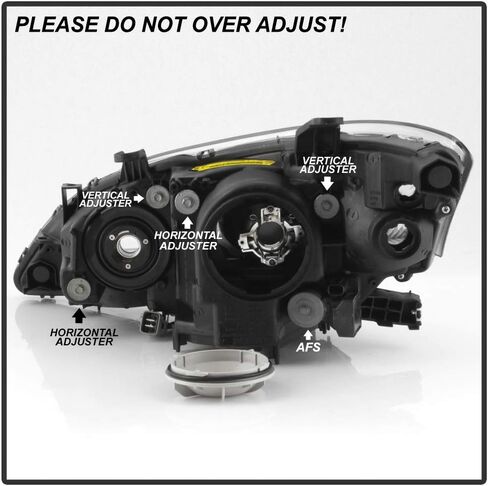 ACANII - For 2007 2008 2009 Lexus ES350 [HID/Xenon w/AFS Model فقط] كشافات أمامية ضوء المصباح الجانب الأيمن للركاب in Saudi Arabia