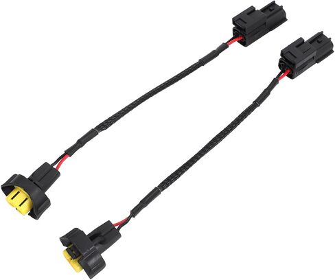 AUTOVIC 2pcs Headlight Wiring Harness Socket Adapter Connector for Nissan Maxima Altima Rogue Low Beam 2007-2014 HID Wiring to Halogen in Saudi Arabia