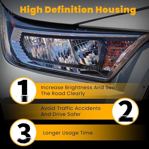 Headlights Replacement for 2019-2022 Toyota RAV4 LE XLE, Headlight Clear Lens Right Passenger Side Front Head Light Headlamp Replacement for 2019 2020 2021 2022 Toyota RAV4 LE XLE in Saudi Arabia