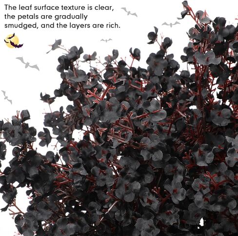 Hotop 30 قطعة من الزهور الاصطناعية لتنفس الطفل من البلاستيك من جيبسوفيلا باقات زهور صناعية من الحرير DIY ترتيب الزهور لحفلات الزفاف والخريف والكريسماس وطاولة المنزل المركزية لتزيين الحفلات (برتقالي) in Kuwait