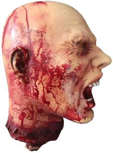 Screaming Severed Head Prop in Saudi Arabia