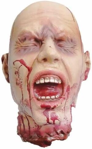 Screaming Severed Head Prop in Saudi Arabia