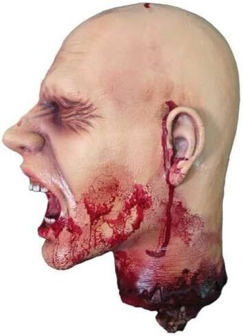 Screaming Severed Head Prop in Saudi Arabia