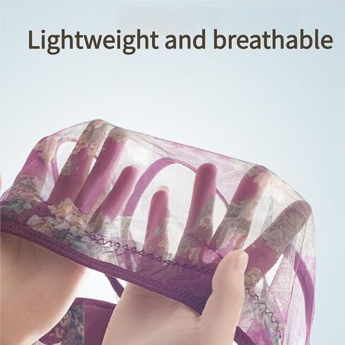 Ellebloam - Ice Silk Lace Everyday Cooling Comfort Bra,Elle Bloam Bras for Senior Women,Lace Buttonless Comfortable Bra in Saudi Arabia