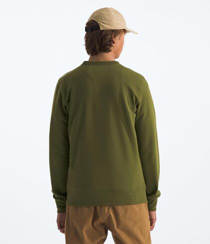 THE NORTH FACE Women's Heritage Patch Crew, TNF Light Grey Heather/Heritage Patch, XX-Large in Saudi Arabia