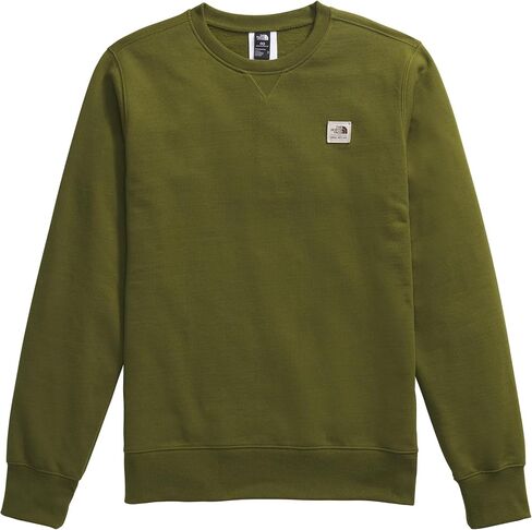 THE NORTH FACE Women's Heritage Patch Crew, TNF Light Grey Heather/Heritage Patch, XX-Large in Saudi Arabia