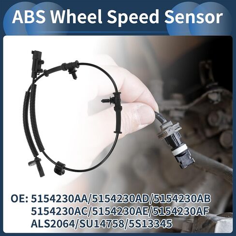 ABS Wheel Speed Sensor Rear Left Right ABS Sensor Anti-lock Braking System Sensor No.5154230AA for Jeep Grand Cherokee 2011-2022 in Saudi Arabia