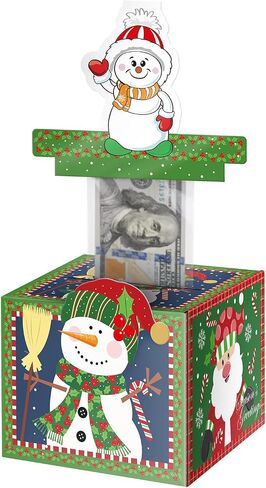 ysmile Christmas Money Box for Cash Gift, Surprise Pull Money Box for Kid Adult, Holiday Xmas Funny Gift Box in Kuwait