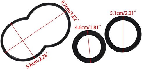 Auto Repair Parts 2771004 KIT-5 Hydroboost Seal Repair Kit Fit for Chevy for GMC for Ford for GM for Dodge Black Easy to Replace in Saudi Arabia