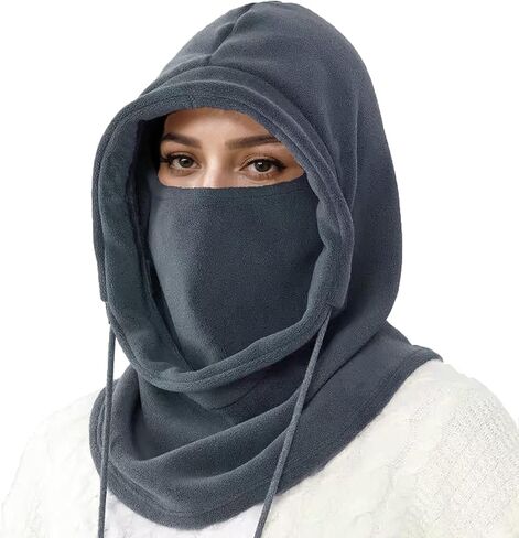 أقنعة تزلج بالاكلافا الشتوية للرجال والنساء - قبعات مقاومة للرياح في الهواء الطلق للطقس البارد - وشاح لتدفئة الرقبة in Saudi Arabia