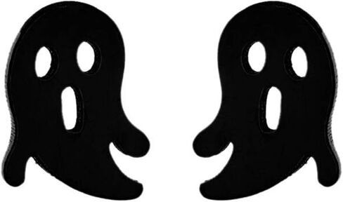 Halloween Ghost Stud Earrings Minimalist Stainless Steel Funny Cute Tiny Spooky Pumpkin Skull Small Horror Earrings for Women Gothic Halloween Cosplay Party Christmas Holiday Fashion Jewelry in Saudi Arabia