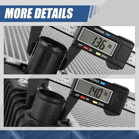Auto Dynasty Radiator Compatible with 2009-2011 Buick Lucerne 3.9L, DPI 13267 Factory Style 1-Row Cooling Radiator, Aluminum Core in Saudi Arabia