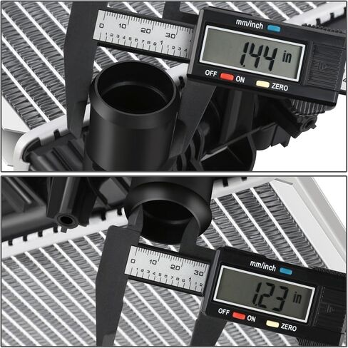 ‎DNA MOTORING OE مشعاع تبريد ألومنيوم صف واحد متوافق مع جيب رانجلر JL Gladiator 18-23 2.0L 3.0L 3.6L، OEM-RA-13754 in Saudi Arabia