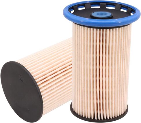 PU8008 Fuel Filter Replace for 7N0127177 7N0127177B WF10114 DF99057 Compatible with Volkswagen Passat 2012-2014 2.0L Diesel Engine 2015 TDi Audi Q3 2013-2014(Pack of 2) in Saudi Arabia