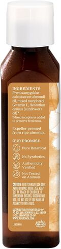 Aura Cacia Sweet Almond Skin Care Oil, 16-Ounce, Natural Source of Skin-Nourishing Fatty Acids & Lipids, No Paraben in Kuwait