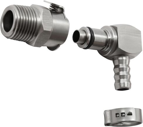 TCMT Fuel Line 5/16" Quick Disconnects Release Couplings Fit For BMW R1200GS 2014-2018 S1000RR 2008-2020 S1000XR 2014-2024 in Kuwait