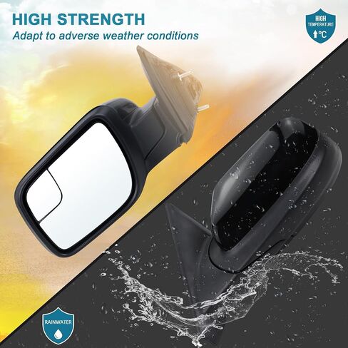 Right Passenger Side Mirror Fits 2011-2019 Ford Explorer With Power Heated Turn signal And Puddle Light丨Without Power Folding 7Pins Replaces GB5Z17682BA,BB5Z17682BA,FO1321554 in Saudi Arabia