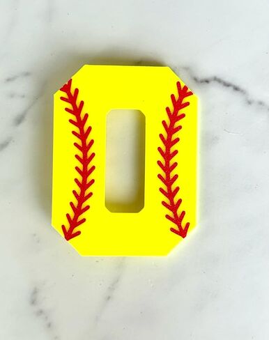 1 Pc Sports Charm for Bogg Bag Accessories, Softball Bag Charm Compatible with Bogg Bag Original All Models Inserts for Handbag Beach Tote Decoration, Softball Bogg in Saudi Arabia