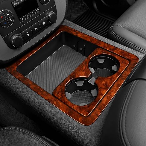 Car Trim Wood Grain Decal Sticker fits for Chevrolet Silverado Suburban Tahoe Avalanche/GMC Sierra Yukon Yukon XL Accessories (Style B) in Kuwait