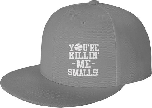 GERRIT You're Killin' Me Smalls? Hat Flat Bill Baseball Hats Black Fashion Hip Hop Cap for Men Women in Saudi Arabia