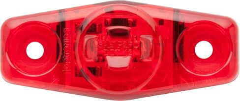 Optronics MCL14RBP MCL14 Series Mini مختومة LED علامة / ضوء التخليص، أفقي عمودي، أحمر in Saudi Arabia