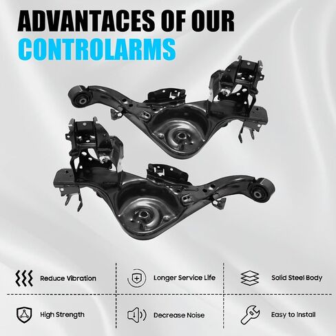 GXARTS ذراع التحكم الخلفي لليسار واليمين 55501JD00A 55502JD00A متوافق مع Nissan Rogue 2008 2009 2010 2011 2012 2013 2014 2015 in Saudi Arabia