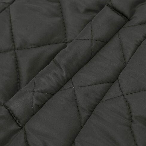Quilted Jackets For Women Long Sleeve Button Down Lightweight Puffer Jacket Outerwear Coats with Pockets in Saudi Arabia