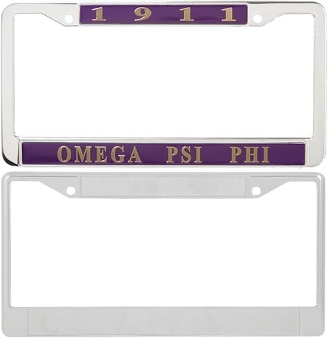 إطار لوحة ترخيص Omega Psi Phi Paraphernalia من UGKIamous in Kuwait