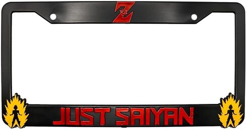 Holder for License Plate License Plate Holder for Dragonball Z for Just Sayian License Plate Frame Exclusive 3D License Plate Covers in Saudi Arabia