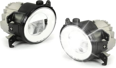Kojem LED Pair Fog Lights Compatible with 2014-2020 Infiniti Q50 QX50 Q60 QX60 QX80 Bumper Fog Lamp (Driver & Passenger) Replace for IN2593108 IN2592108 in Saudi Arabia