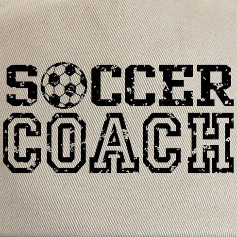 CafePress Soccer Coach Cap Unique Adjustable Baseball Hat in Saudi Arabia