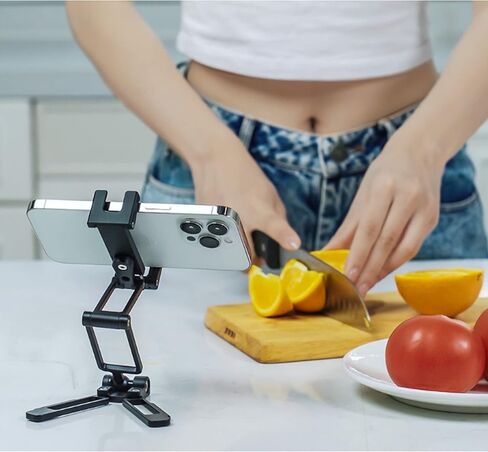 Leofoto PS-3 Multi-Functional Foldable Cellphone Stand with Arca-Compatible Dovetail and Cold Shoe Mount in Kuwait