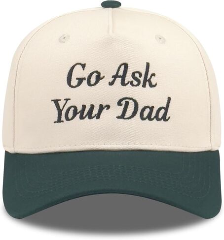 Funny Embroidered Baseball Cap for Men Women Gifts, Adjustable Cotton Trucker Hat with Sayings, Casual Unisex Cap in Kuwait