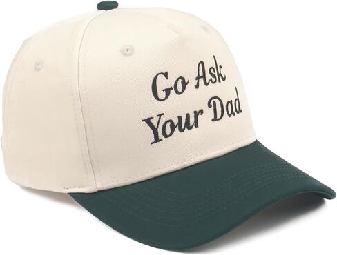 Funny Embroidered Baseball Cap for Men Women Gifts, Adjustable Cotton Trucker Hat with Sayings, Casual Unisex Cap in Kuwait