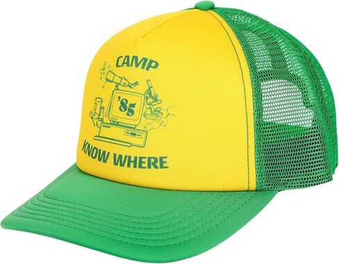 Bioworld Stranger Things Camp Know Where Yellow Trucker Hat in Saudi Arabia