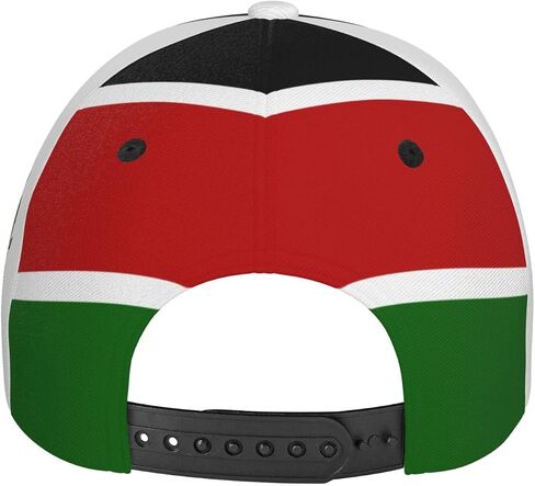National Flags Baseball Caps Fashion Unisex Trucker Hat Adjustable Sun Protection Visor Cap Patriotic Caps for Men Women in Kuwait