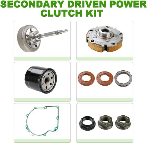 JDMON Wet Clutch Kit Compatible with Hisun ATV UTV 500 700, Replacement for Menards Yardsport YS500, YS700, Massimo, Supermach, Bennche Bighorn, Qlink Front Runner, Replacement for 21230-004-0000 in Saudi Arabia
