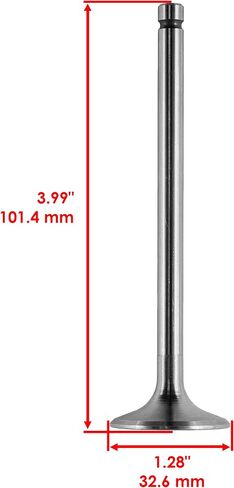 Caltric Exhaust Valve compatible with Kohler CH1000 Engine 6201602S 201602-S 62 016 02-S in Saudi Arabia