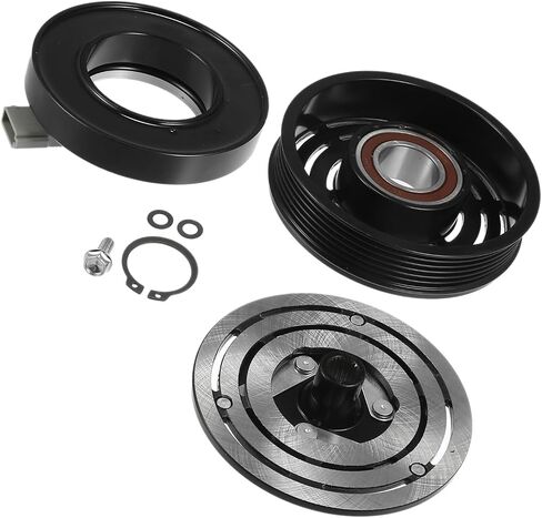 Motoforti 1 Set AC قابض الضاغط لاستبدال فورد موستانج 6Cyl 3.8L 1994-2004 طويل الأمد in Saudi Arabia