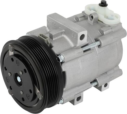 cciyu AC Compressor with Clutch for Mazda Tribute 3.0L 2001-2006,for Ford Escape 3.0L 2001-2007 Air Conditioning Compressor 6 Grooves 4L8Z19V703CA in Saudi Arabia