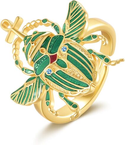 مجوهرات سكاراب S925 من الفضة الإسترليني سكاراب بيتل هدايا مجوهرات مصرية للنساء والرجال in Kuwait