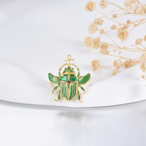 مجوهرات سكاراب S925 من الفضة الإسترليني سكاراب بيتل هدايا مجوهرات مصرية للنساء والرجال in Kuwait