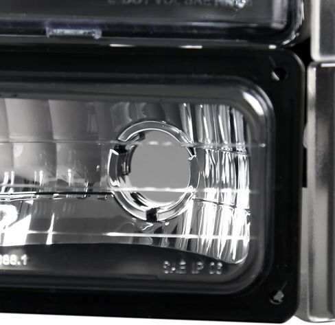 SPEC-D TUNING Smoke Headlights + Bumper Lights + Corner Lamps Compatible with 1994-1998 GMC C10 Pickup Sierra Suburban, Left + Right Pair Headlamps Assembly in Saudi Arabia