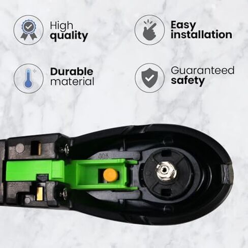 مجموعة مقبض بديلة متوافقة مع Fagor Rapid Express 99 طباخ ضغط | يتضمن صمام منظم الضغط ، والبراغي والغطاء (حجم خيط المداخن: 0.23 بوصة) in Kuwait