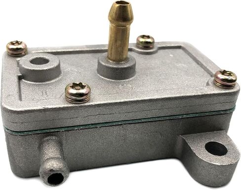 KIRO&SEEU Single Outlet Fuel Pump For Mikuni Rectangle DF-44 DF44-211 Single carb snowmobile Compatible with Nachman 07-187-01 Personal watercraft 14 liters Per Hour Durable in Saudi Arabia