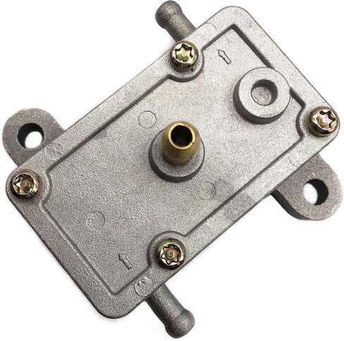 KIRO&SEEU Single Outlet Fuel Pump For Mikuni Rectangle DF-44 DF44-211 Single carb snowmobile Compatible with Nachman 07-187-01 Personal watercraft 14 liters Per Hour Durable in Saudi Arabia